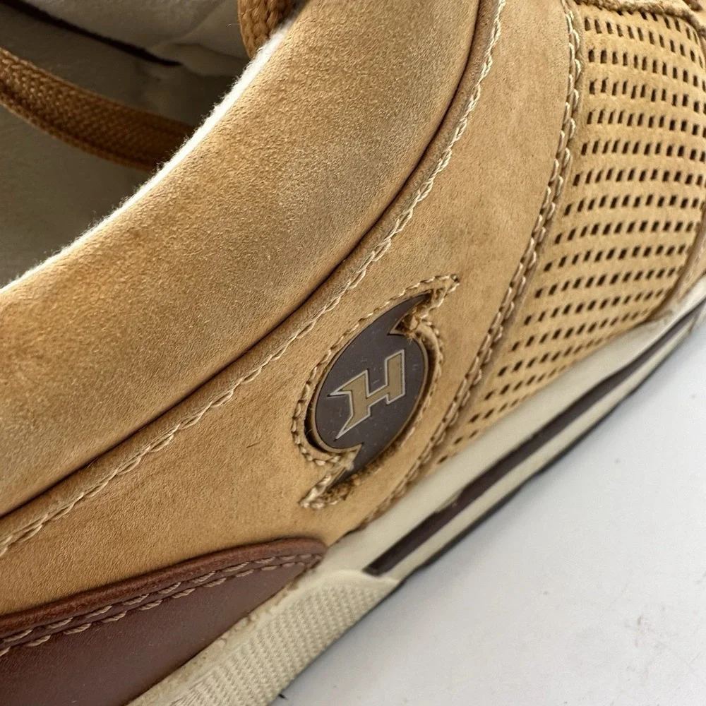 310 Motoring Men's Shoes Size 12 EU 46 Hurricane 31501 Wheat Brown Leather Suede